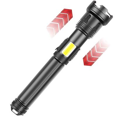 China Camping Led Flashlight 90000 Lumens Most Powerful 26650 USB Torch xhp110 xhp90 xhp50 Hunting Linterna for sale