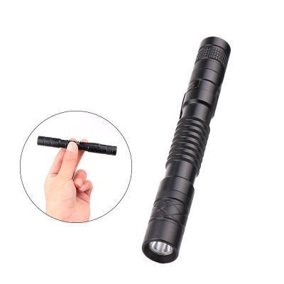 China 2000LM Mini Flashlight Pen Torch Small Lantern Pocket Waterproof Flashlight for Car Repairing Emergency Work Light for sale