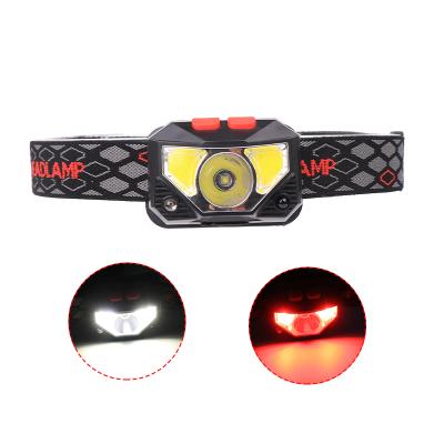 China XPG COB Soft Headlight Camping Rechargeable 6 Modes Waterproof LED Headlight 1100 Lumens USB Head Lamp for sale