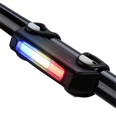 China Waterproof Cycling Wheel LED Light USB ABS Bike Refilling Recycling Lamps Built in 7-Mode Battery Bike Light Accessories for sale