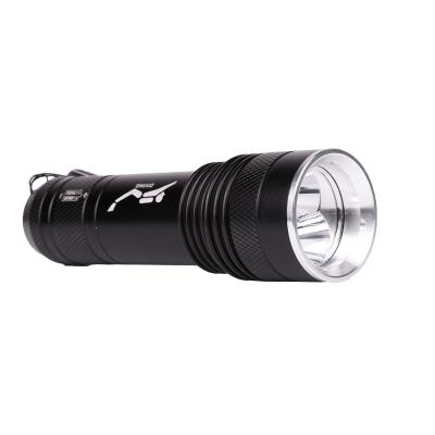 China Super Bright Diving Flashlight High Waterproof Rating Professional Diving Light Powered By 18650 26650 Battery With Hand Rope for sale