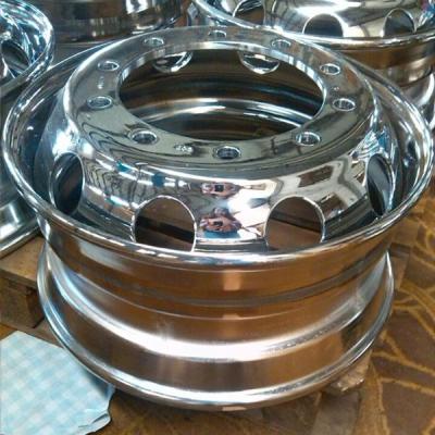 China Steel Japanese Standard Chrome Truck 22.5*7.50 Rims , Steel Wheel for sale