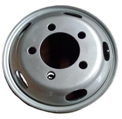 China Commercial Truck 5.50F-16 Steel Wide Wheels Rims Sale High Quality Truck Spoke Wheel for sale