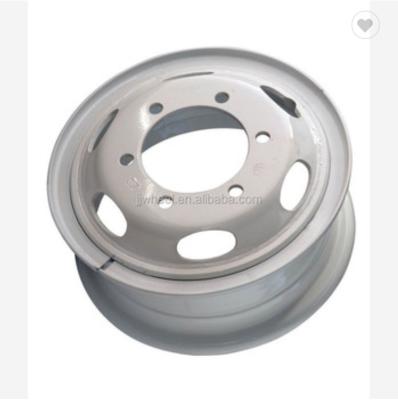 China Steel 5.5F-16 Forged Aluminum Wheels / Thickness Wheel Steel Rim For Truck And Bus for sale