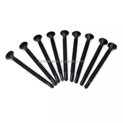 China Bugle Hot sale Tornillos Gypsum Plasterboard Black Phosphate Bugle Head Sheetrock Drywall Screw For Gypsum Board for sale