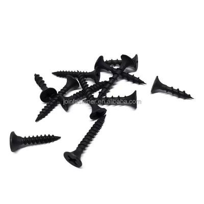 China Pan Best Price  Manufacturer Black Dry Wall Screw Thread Black Phosphate Collated Drywall Screws for sale