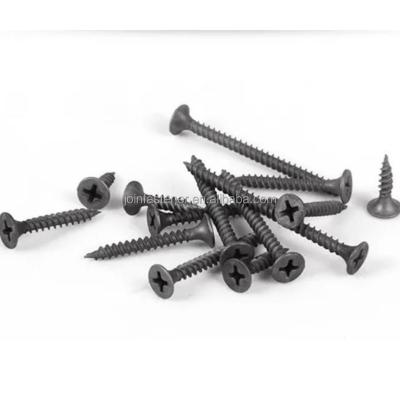 China Bugle Good Quality phosphated and galvanized fect quality and bottom price black drywall screw for sale