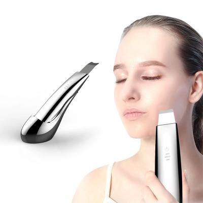 China Ultrasonic Facial Massager Rejuvenation Beauty Personal Care Portable DEEP CLEANING Skin Scrubber for sale