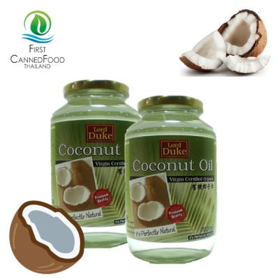 China Cooking ECO Certified 100% Pure Thailand Extra Virgin Coconut Oil for sale