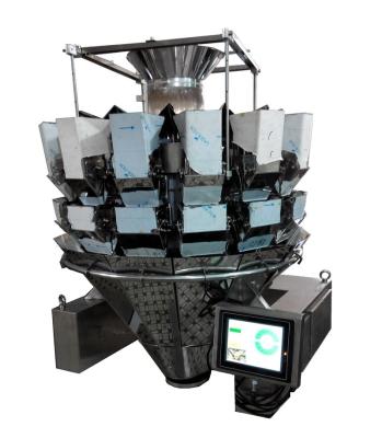 China Food Factory Supply Double Door 14 Head Weigher Adjustable for sale