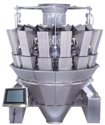 China Food OEM service 14 heads multihead weigher for cut lettuce for sale