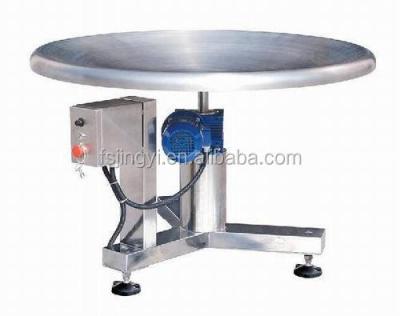 China Factory china automatic electric rotating wrapping table for packing line for sale