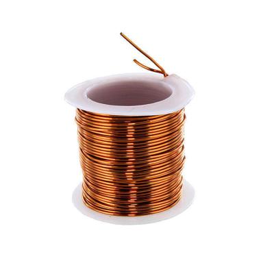 China Industry Coating Customized Copper Wire 0.1mm Coating Flat Rounds Copper Coil for sale