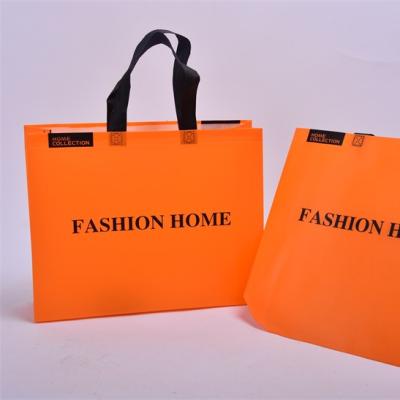 China Reusable Ultrasonic Welded Handled Nonwoven Shopping Bag for sale