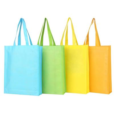 China Eco - Friendly Promotional Custom Recycling Environmental Green Non Woven Fabric Bag for sale