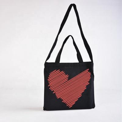 China Custom Handled Eco-Friendly Tote Cotton Bag for sale