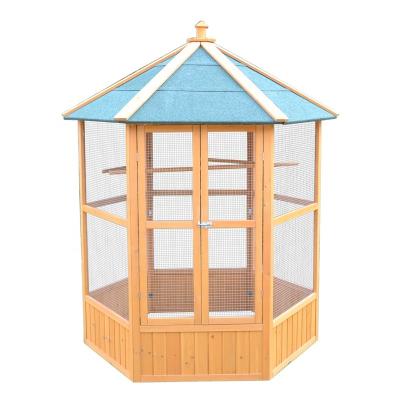 China Wholesale Cheap Viable Outdoor Wooden Bird Cage DIY Water Proof Wooden Pet Cage, Wooden Pigeon Cage, Make Wooden Bird Cage Designs for sale