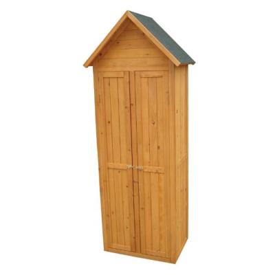 China Easily Assembled Wooden Hardware Durable Outdoor Garden Tool Storage Shed for sale