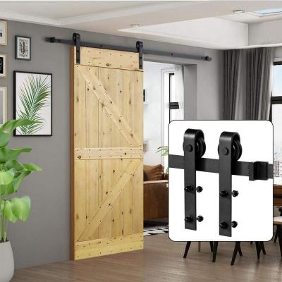 China Modern Easy Sliding K-Design Soft Narrow Barn Door With Hardware Kit for sale