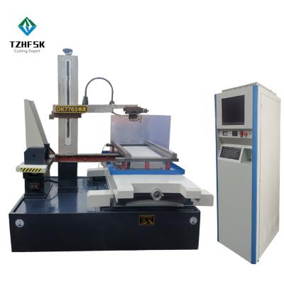 China Factory DK7763 Electric Discharge Machine CNC EDM Wire-Cut Machine with High-speed Cabinet Computer for sale