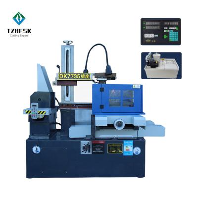 China DK7735 factory cheap price high speed edm wire cut cnc wire cutting machine for sale