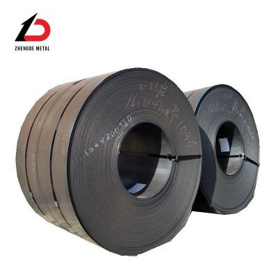 Chine Nivelation A36 S235jr Coil d'acier laminé à chaud au carbone doux Stock Stock 600-2000mm Largeur peut être personnalisée à vendre