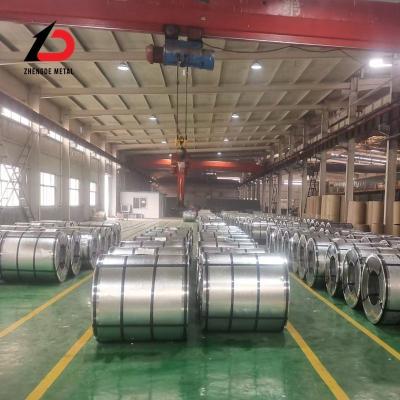 China Good Machinability ASTM A653 G60 G90 0.3mm-3mm Regular Spangle Galvanized Steel Coils According to Customer Requirements for sale