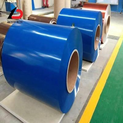 China Pacote padrão JIS PPGI Fabricantes PPGI PPGL 1200mm 0.5mm bobina de aço pré-pintada de alumínio-zinco para aplicação de nivelamento à venda