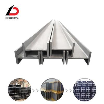 China A36 SS400 S235jr S275jrs S355jr Q235 Q355 Hot Rolled H Beam For High Strength Construction Steel for sale