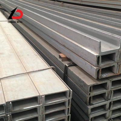 China Custom Cycle 7-15 Days Q235B Channel Steel U-Shaped Steel Bridge Building Curtain Wall Steel Structure C Channel Beam for sale