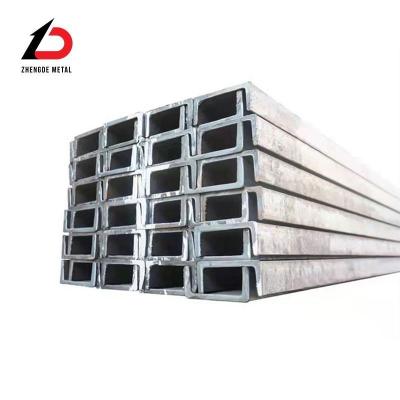 China Customized Cold Pressed Steel Profile ASTM Mild Steel U Channel Steel C Channel Length 5-19m for Custom Cycle 7-15 Days for sale