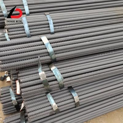 China HRB400 Rebar de acero laminado en caliente para ingeniería de control de inundaciones ASTM a 6/a 6m-07 Standard 6mm-30mm Tamaño personalizado Ciclo 7-15 días en venta