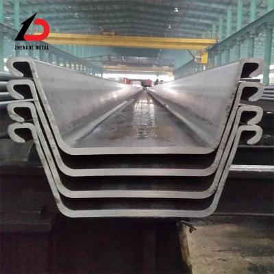 China                    Hot Selling Cheap Steel Sheet Pile Type 2 Sy295/Sy390 Sheet Pile U Shaped Z Shaped Sheet Pile 10.5mm Steel Sheet Pile              for sale