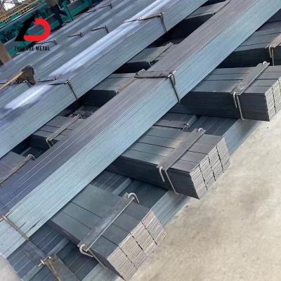 China Carbon Steel Cold Drawn Flat Steel Bar Mild Steel Rectangle Bar Ms St37 Flat Iron Bar for sale