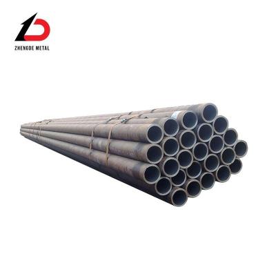 Chine Vente directe d'usine de tubes soudés ASTM A53 A106 Q195 Q235B 1045 Tubes en acier rond laminés à chaud/tubes en acier au carbone doux soudés ou sans soudure avec service après-vente à vendre