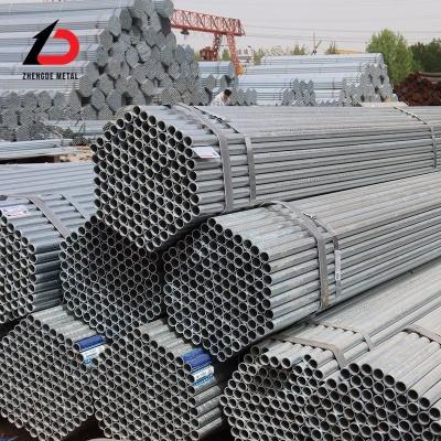 China ASTM A53 150 mm Tubo de aço galvanizado Dx51d Z275 Z100 Z80 Tubo de aço redondo à venda