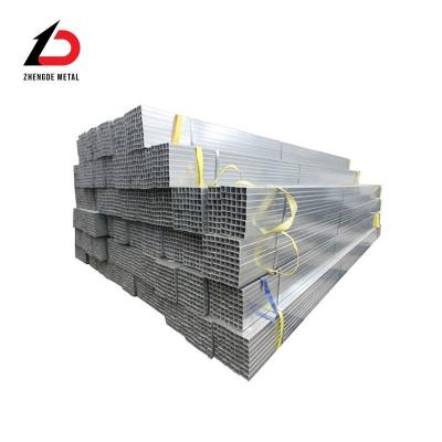 China Dx51d Z275 Z100 Z80 1.5 Inch 12ft Galvanized Steel Square Pipe 1-12mm for sale