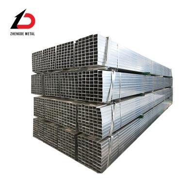 China Encuesta acerca de ASTM/JIS/AISI/DIN/BS/En/GB Tubo de acero galvanizado por electroalimentación de sección hueca cuadrada/rectangular en venta