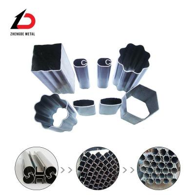 China ASTM/JIS/GB/ISO Alloy Welded Hot-Rolled Customized Cold Drawn S235jr Q345 Hexagon Pentagon Triangle Special Shaped Hollow Carbon Tube Special Shaped Steel Pipe for sale