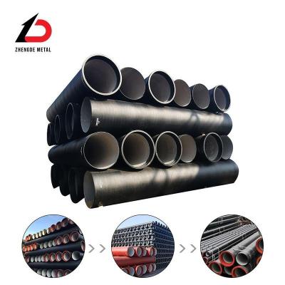 China Preço competitivo ISO2531 DN De 80mm 100mm 150mm 200mm Tubo de ferro dúctil com preço do fabricante à venda