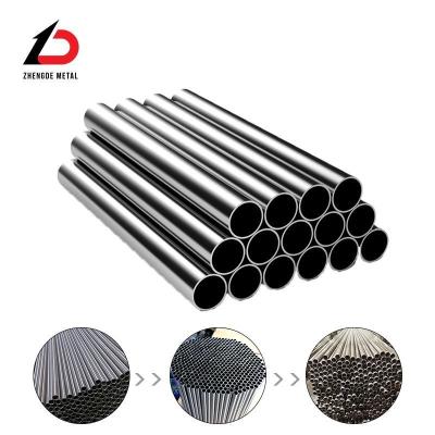 China Hot Sale ASTM AISI 201 304 316 316L 430 Stainless Steel Pipe Ba 2b Ss Bright Polish Seamless Stainless Steel Tube for Building Materials for sale