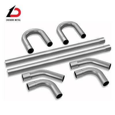 China Custom Car Exhaust Flexible Pipe Tube With Collars 45mm 48mm 51mm 57mm 63mm 76mm for sale