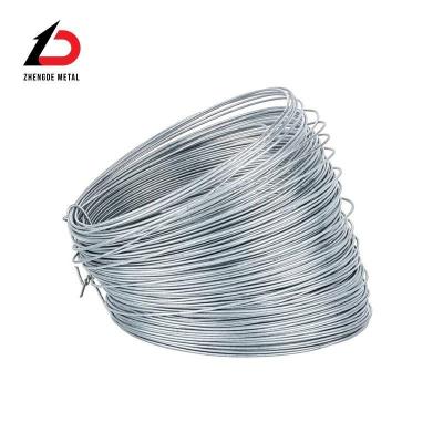 China Fios de aço galvanizados a quente 12/16/18 Gauge Electro Galvanizado Gi Fios de ligação de ferro para construção à venda