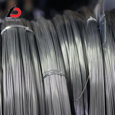 China ASTM A36 A572 Carbon Spring Steel Wire 0.015-0.08mm Spring Steel Wire Rod Te koop