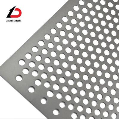 China Custom Metal Perforate Mesh Roestvrij staal Aluminium Koper Messing Kleuren Te koop