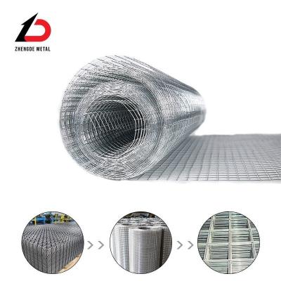 China Hot Dipped Galvanized 6 Gauge Welded Mesh 12 Gauge Wire 1/4'' X 4'' Filter Mesh Welded Wire Mesh Stainless Steel 304 for sale