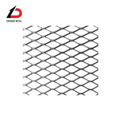 China 316 304 201 5002 Aluminium 2,5 mm 3,0 mm 4,0 mm roestvrij staalplaat Diamant Uitgebreid Metal Decoil Mesh Metal Mesh Te koop