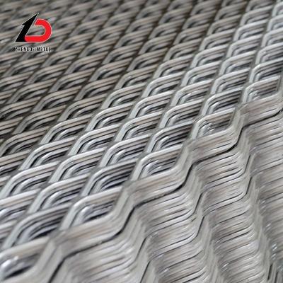 China Architectural Decorative Metal Mesh PVC Coated Galvanized Aluminum Stretch Expanded Metal for sale