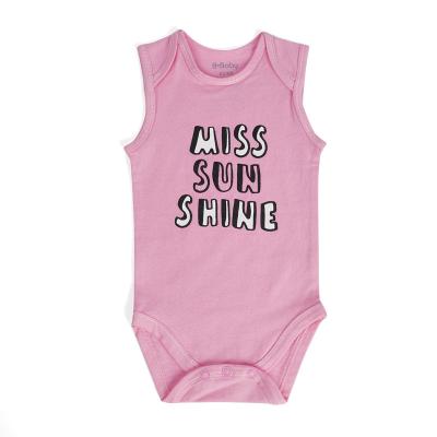 China Comfortable Baby Clothes Baby Clothes Newborn Infant Baby Boy Girl Solid Short Sleeve Romper Bodysuit 1 Piece Jumpsuit Outfits for sale