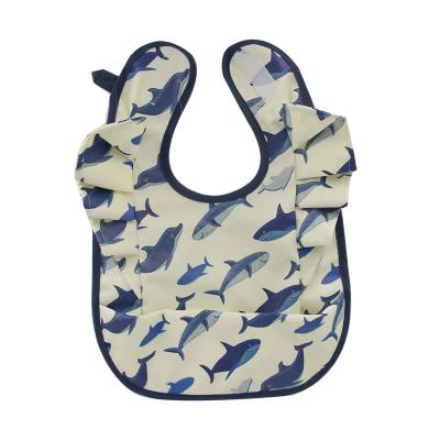 China Washable Wholesale Custom Best Eating Water Leak Plain Food Feeding 360 rotate organic cotton Infant Baby Bandana Drool Bibs for sale